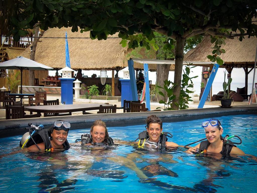 Blue Marine Resort Gili Air Exteriör bild